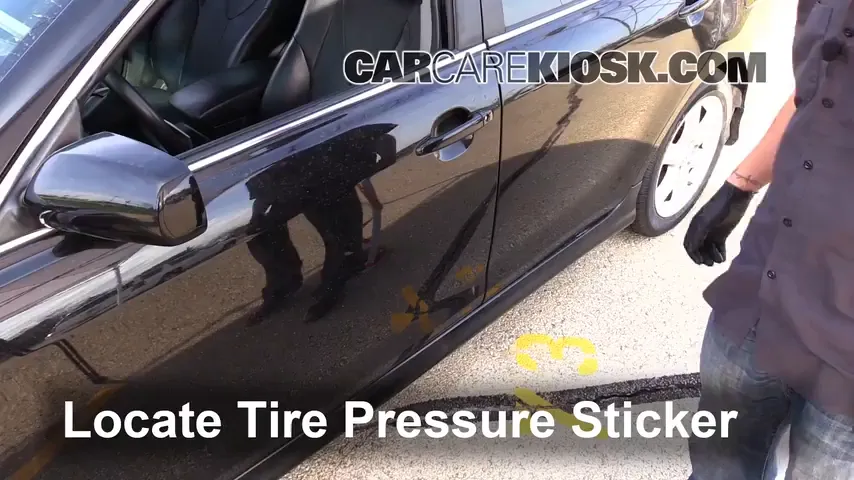 2007 Toyota Camry LE 3.5L V6 Tires & Wheels Check Tire Pressure